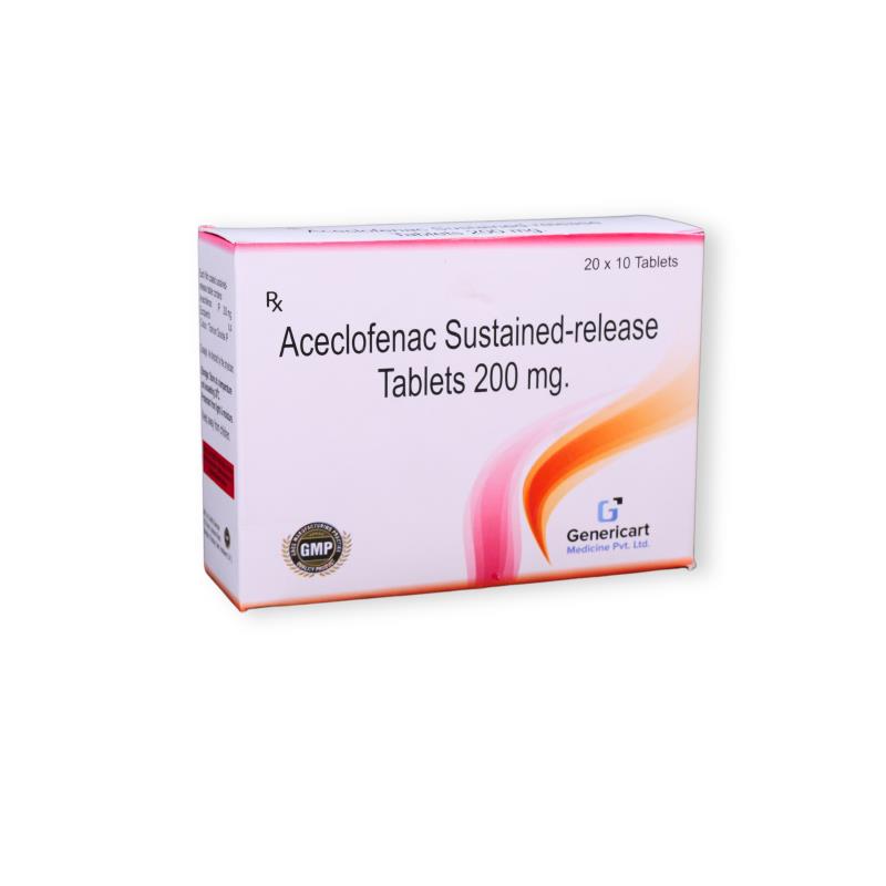 ACECLOFENAC (SR) 200 MG