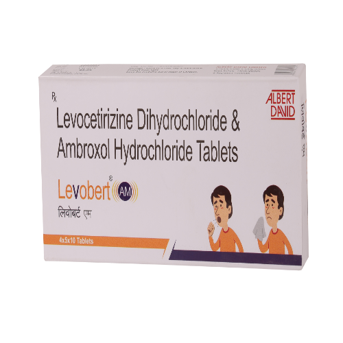 LEVOCETIRIZINE DIHYDROCHLORIDE 5 MG + AMBROXOL HYDROCHLORIDE 60 MG