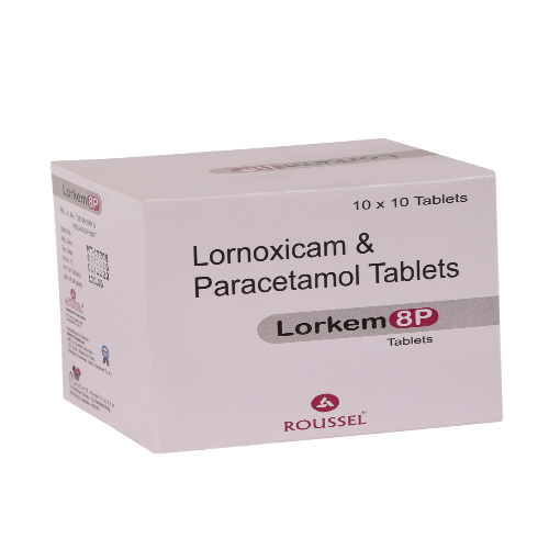 Lornoxicam 8 Mg + Paracetamol 325 Mg