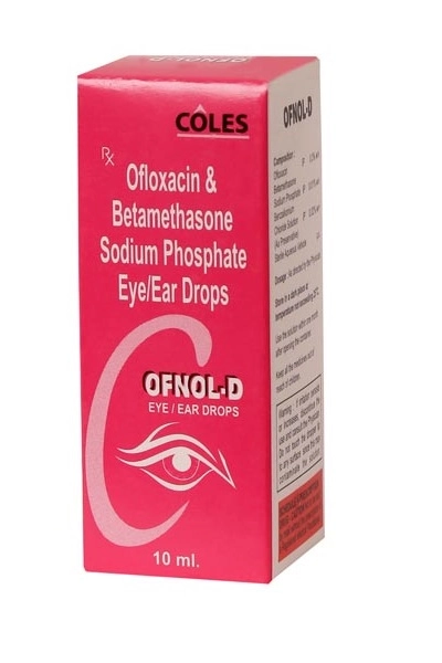 Ofloxacin 0.3% W/w + Betamethasone 0.1% W/v 10 Ml (e/e Drop)