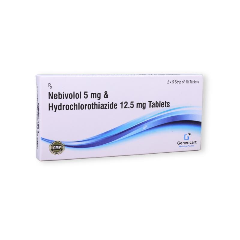 Nebivolol 5 Mg + Hydrochlorothiazide 12.5 Mg