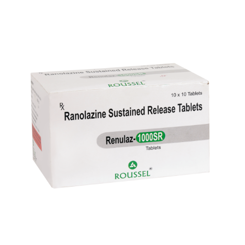 Ranolazine Sr 1000 Mg