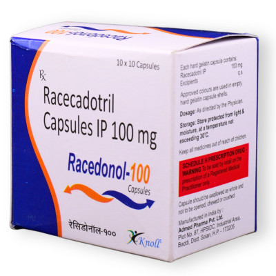 RACECADOTRIL 100 MG CAPSULE