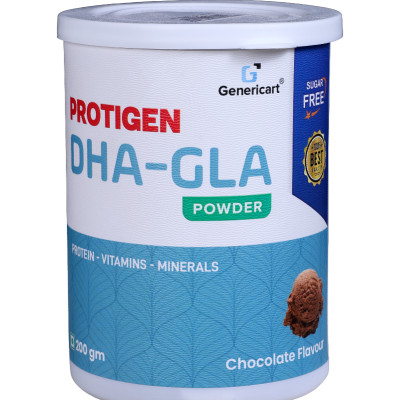 PROTEIN POWDER DHA-GLA ( CHOCOLATE) SUGAR FREE