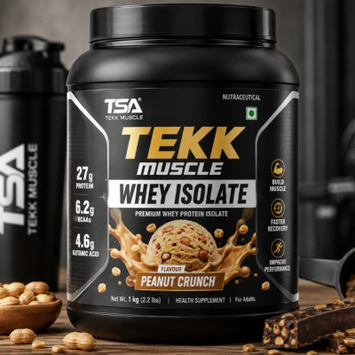 TSA TEKK MUSCLE WHEY ISOLATE (PEANUTE CRUNCH)
