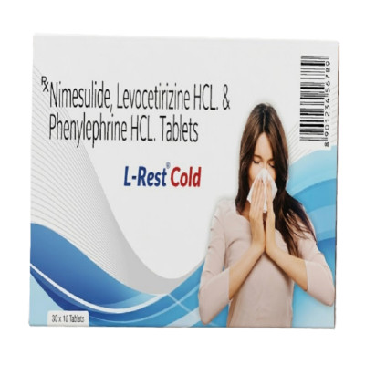 NIMESULIDE 100 MG + LEVOCETIRIZINE 5 MG + PHENYLEPHRINE 5 MG TABLET