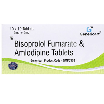 BISOPROLOL FUMARATE 5 MG + AMLODIPINE 5 MG TABLET
