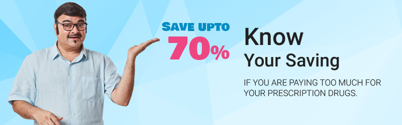 Save more than 50% with Generic medicines