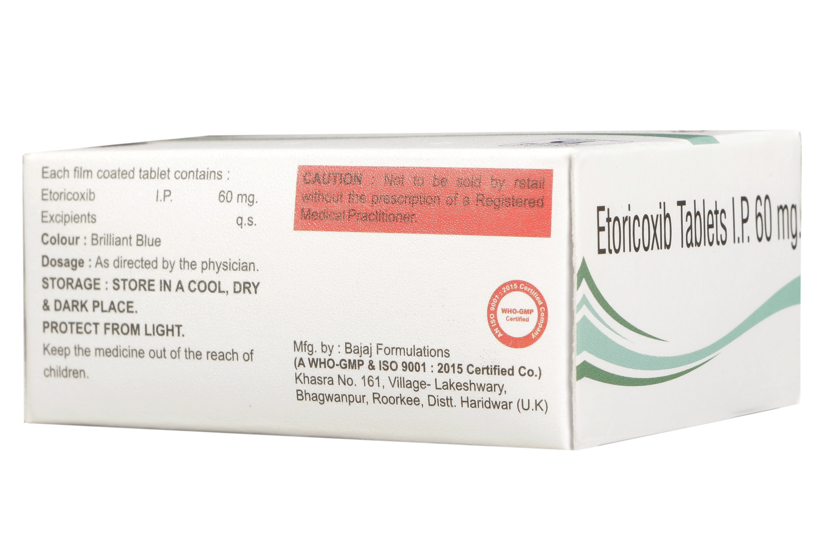 ETORICOXIB 60 MG - Genericart Products