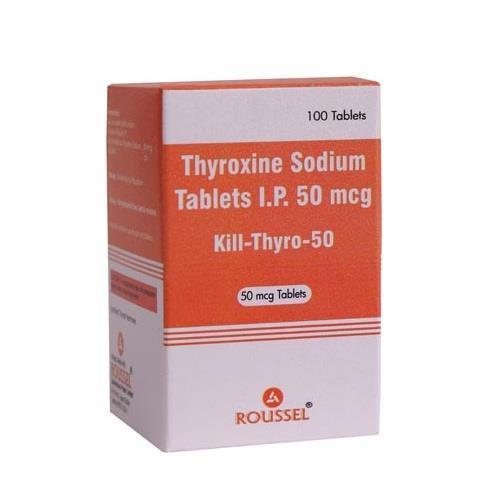 THYROXINE SODIUM 50 MCG - Genericart Products