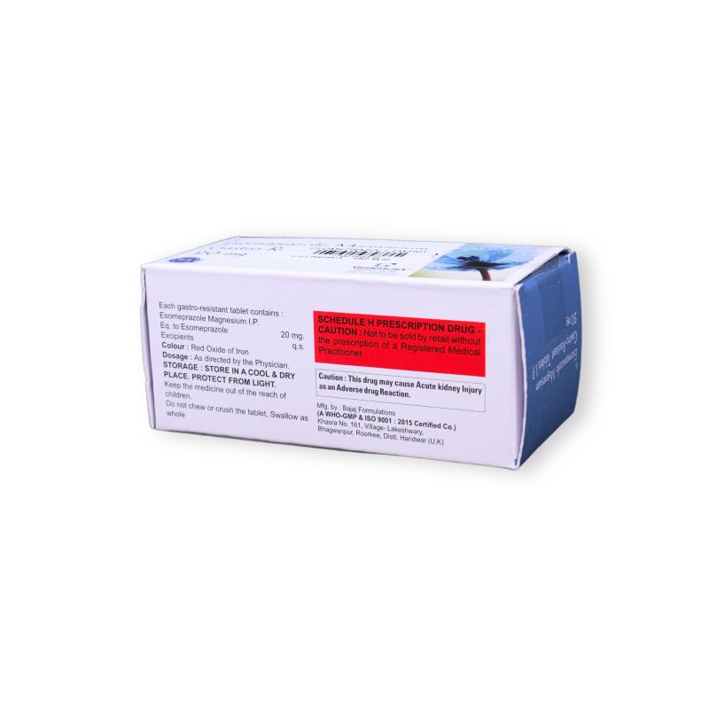 ESOMEPRAZOLE 20 MG - Genericart Products