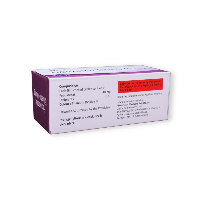 FEBUXOSTAT 40 MG - Genericart Products