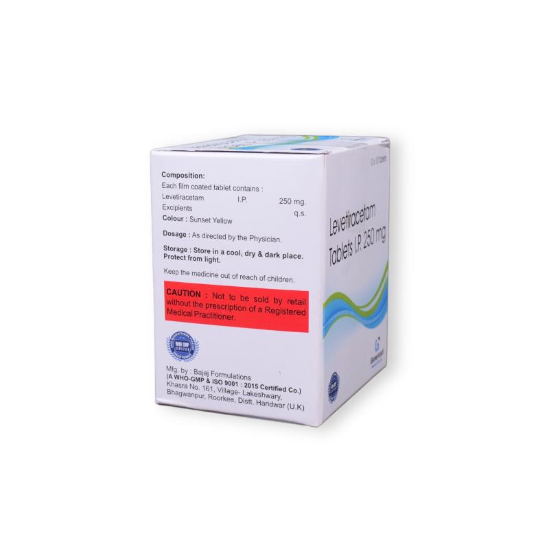 LEVETIRACETAM 250MG - Genericart Products