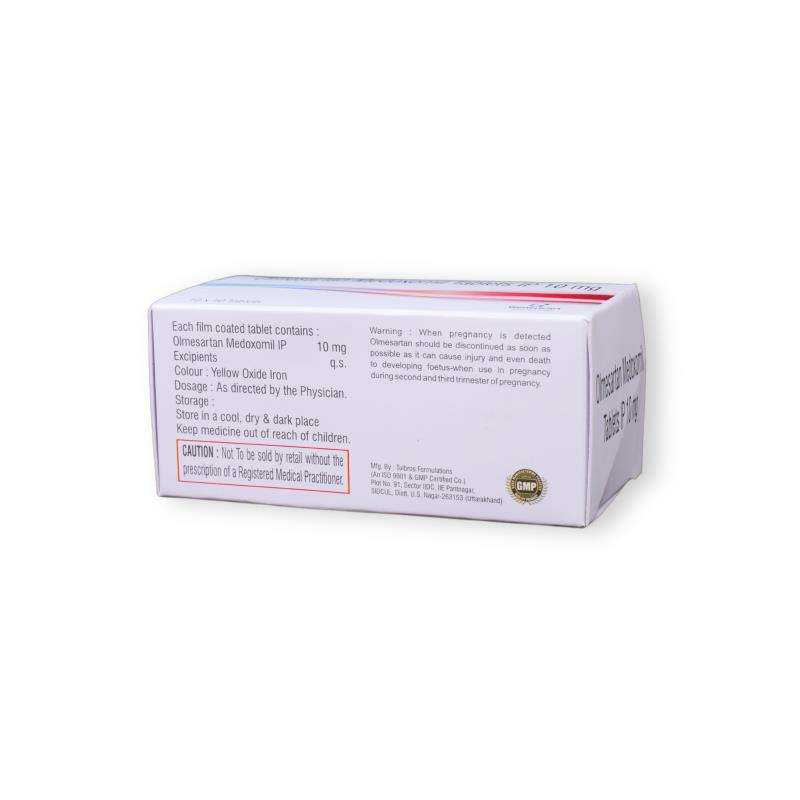 OLMESARTAN MEDOXOMIL 10 MG - Genericart Products