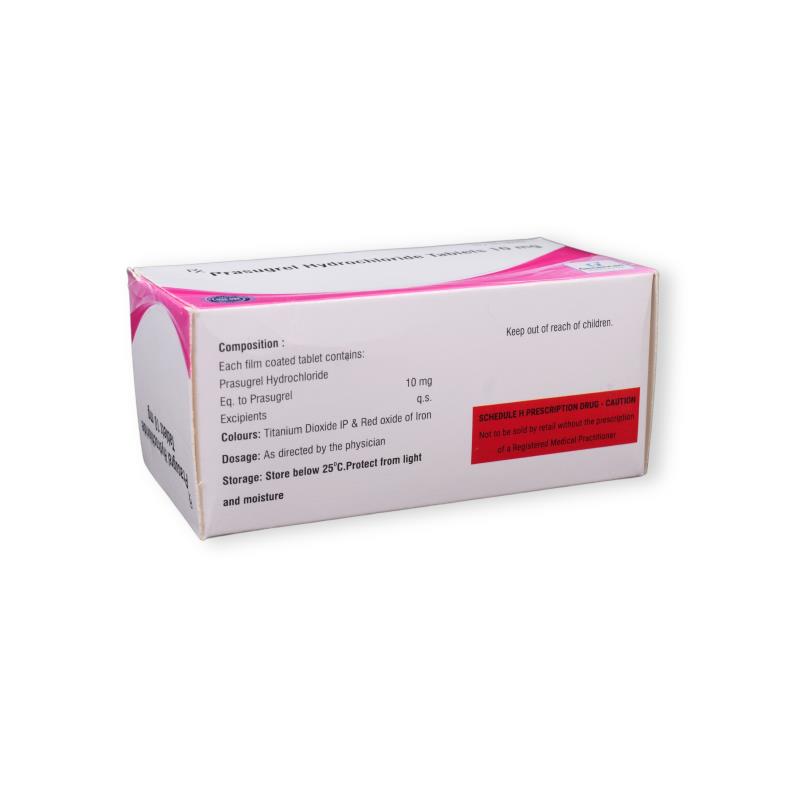 PRASUGREL HYDROCHLORIDE 10 MG - Genericart Products