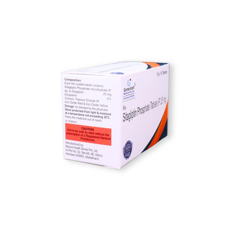 SITAGLIPTIN 25 MG - Genericart Products