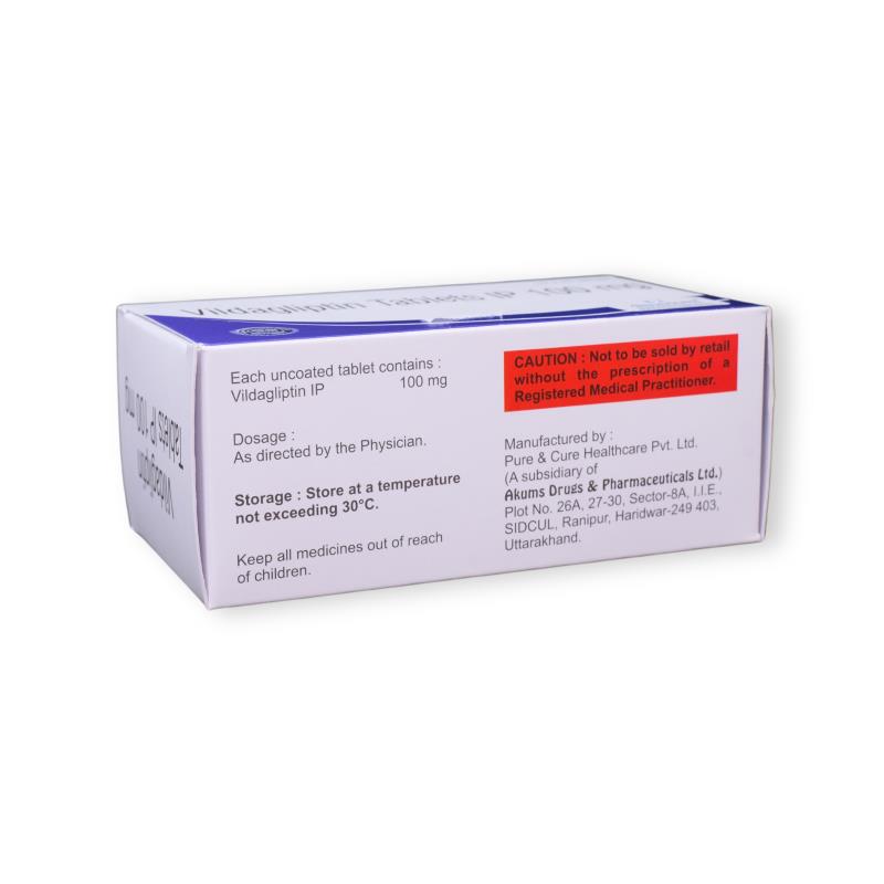 VILDAGLIPTIN 100 MG - Genericart Products