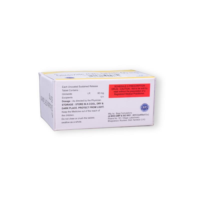 GLICLAZIDE 60 MG SR - Genericart Products