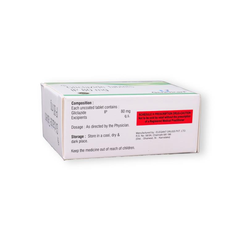 GLICLAZIDE 80 MG - Genericart Products