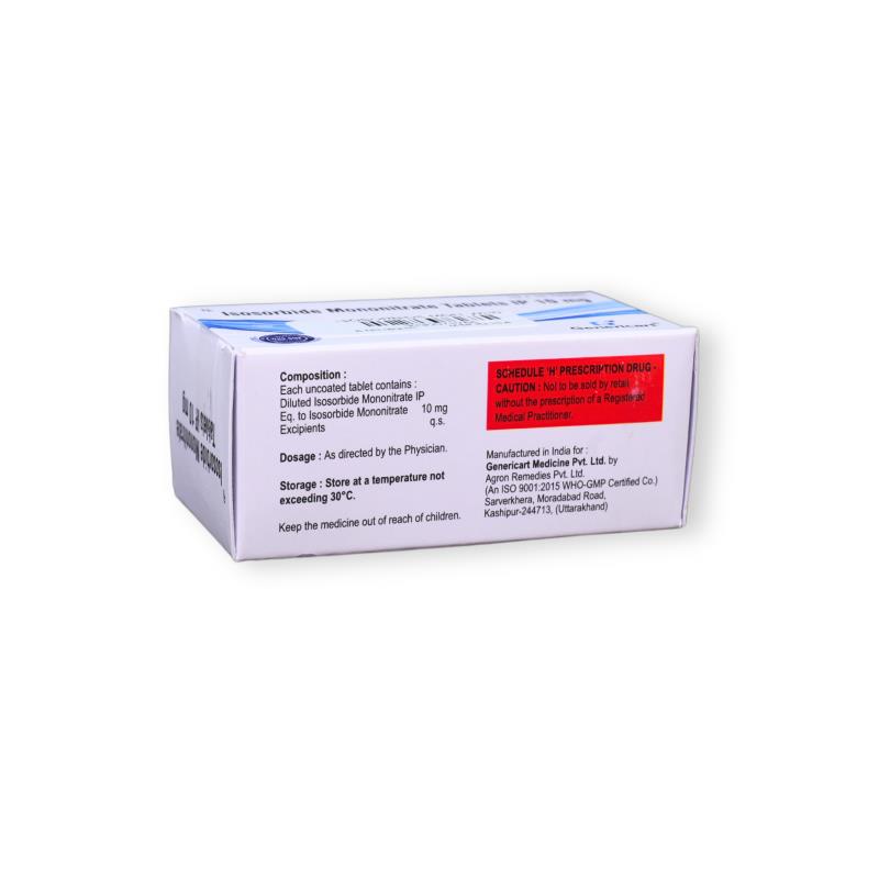 ISOSORBIDE MONONITRATE 10 MG - Genericart Products