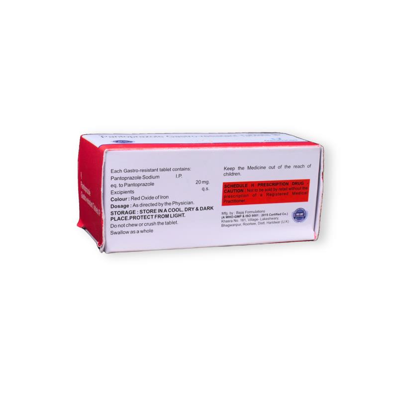 PANTOPRAZOLE 20 MG - Genericart Products