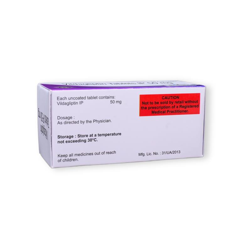 VILDAGLIPTIN 50 MG - Genericart Products