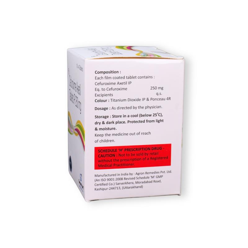 CEFUROXIME AXETIL 250 MG - Genericart Products