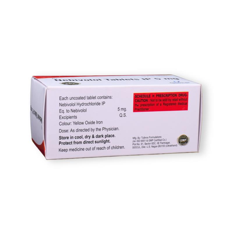 NEBIVOLOL  HYDROCHLORIDE 5 MG - Genericart Products