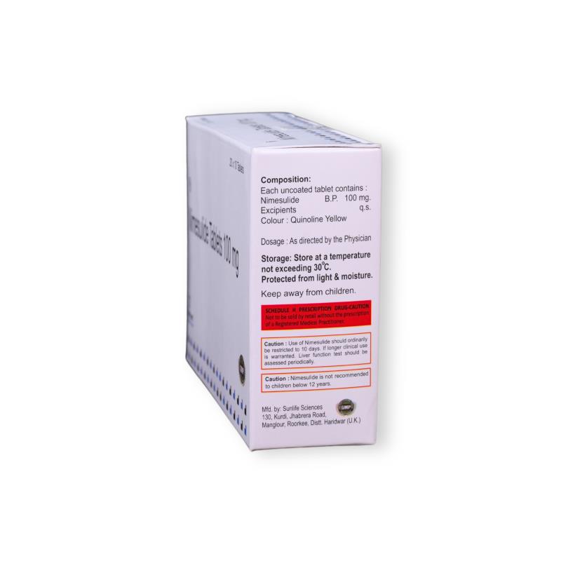 NIMESULIDE 100 MG - Genericart Products