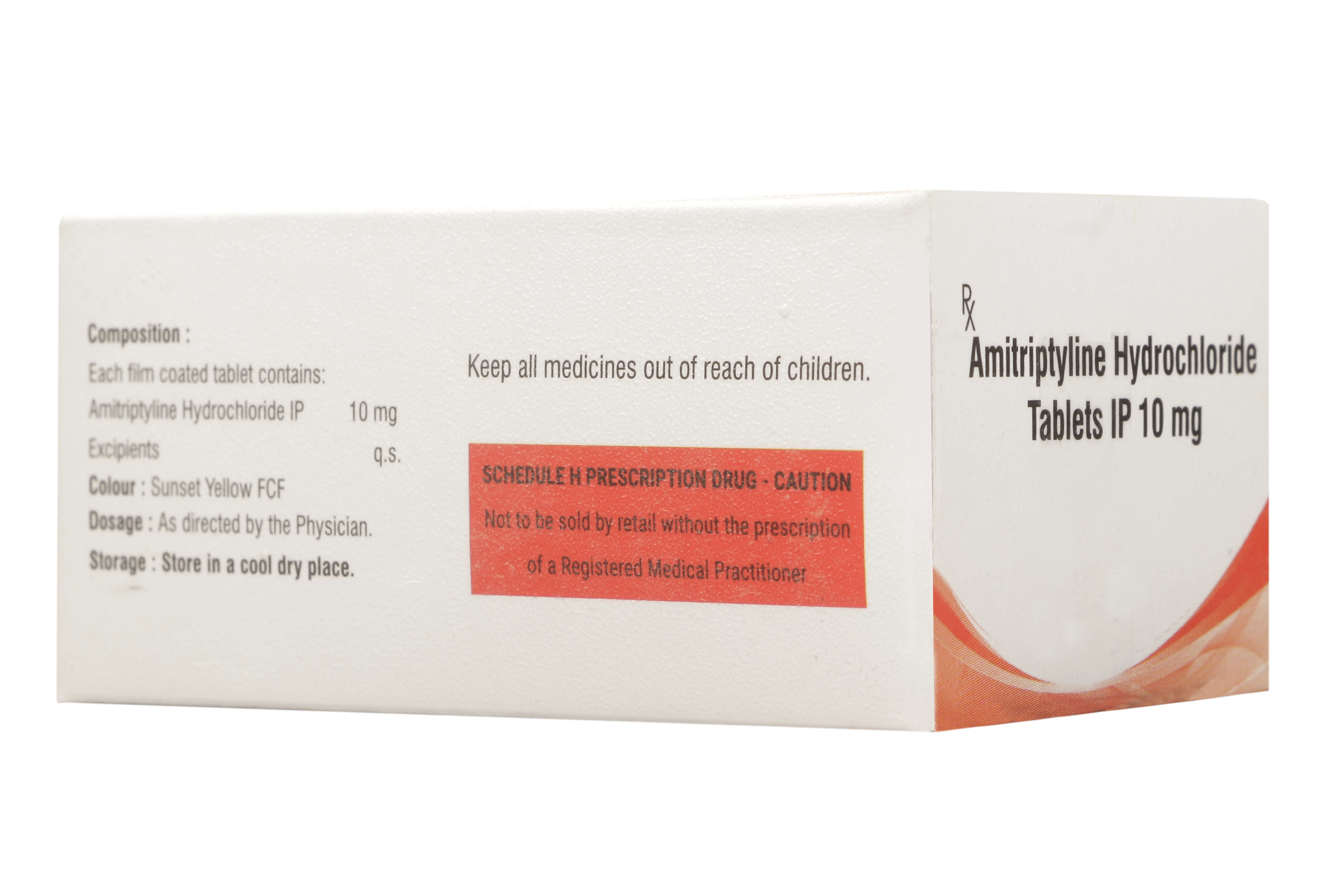 AMITRIPTYLINE HYDROCHLORIDE  10 MG - Genericart Products