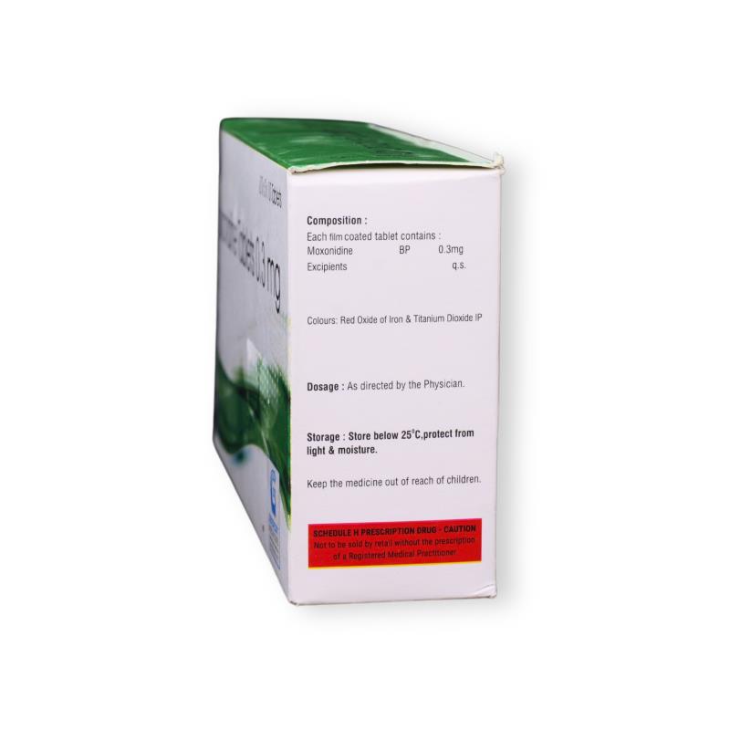 MOXONIDINE 0.3 MG - Genericart Products