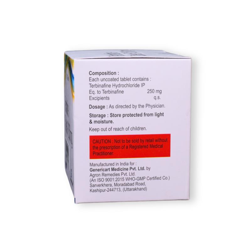 TERBINAFINE 250 MG - Genericart Products