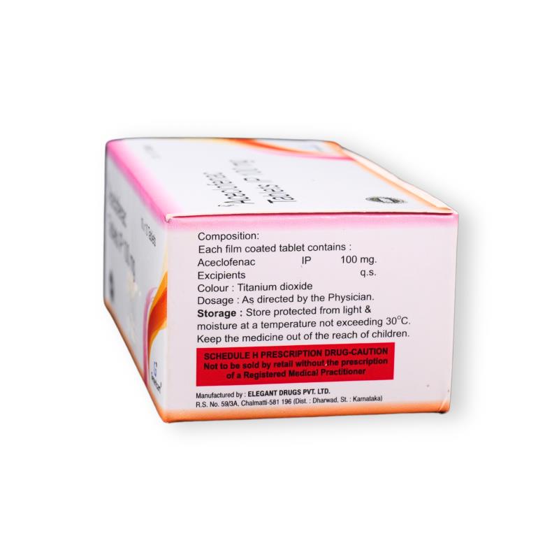 ACECLOFENAC 100 MG - Genericart Products