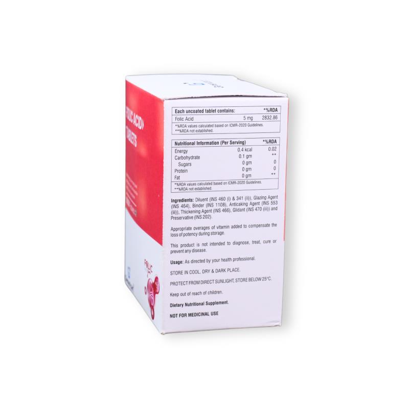 FOLIC ACID 5 MG - Genericart Products