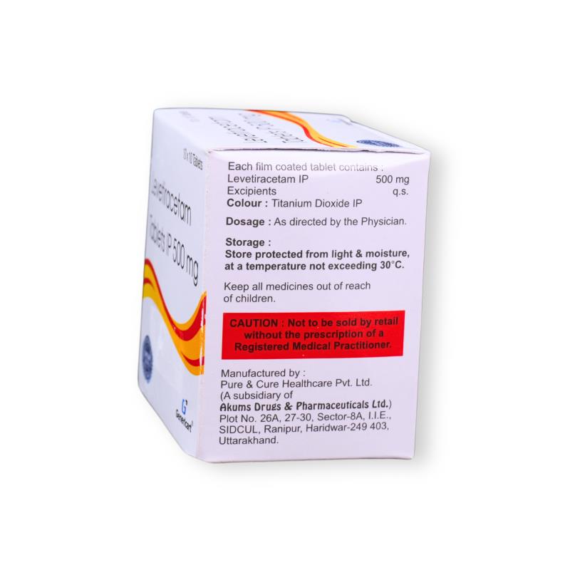 LEVETIRACETAM 500MG - Genericart Products