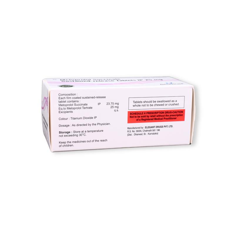 METOPROLOL 25 MG ER - Genericart Products