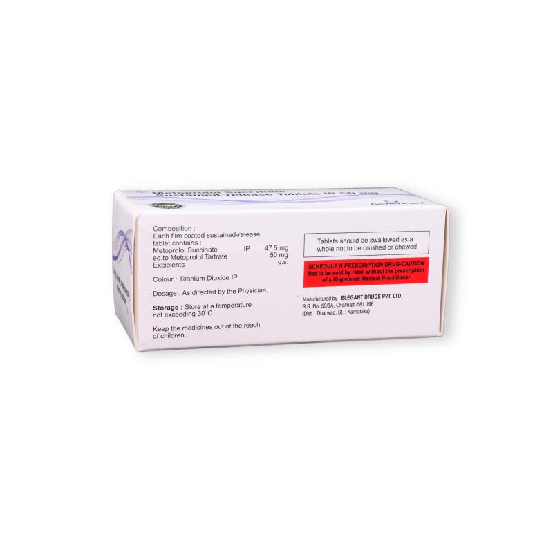 METOPROLOL 50 MG ER - Genericart Products