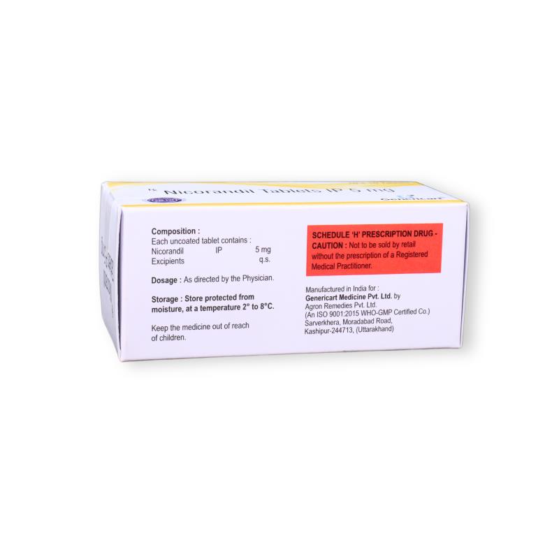 NICORANDIL 5 MG - Genericart Products