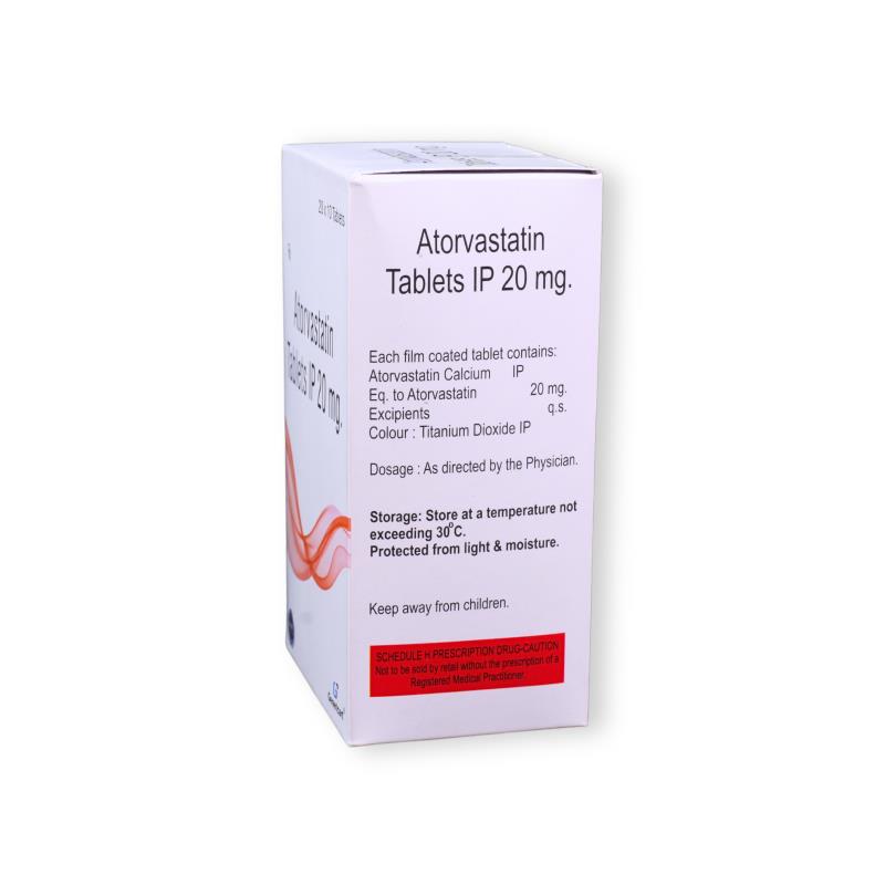 ATORVASTATIN 20 MG - Genericart Products