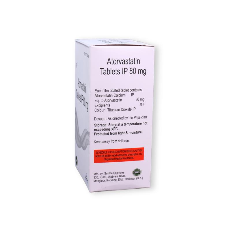 ATORVASTATIN 80 MG - Genericart Products