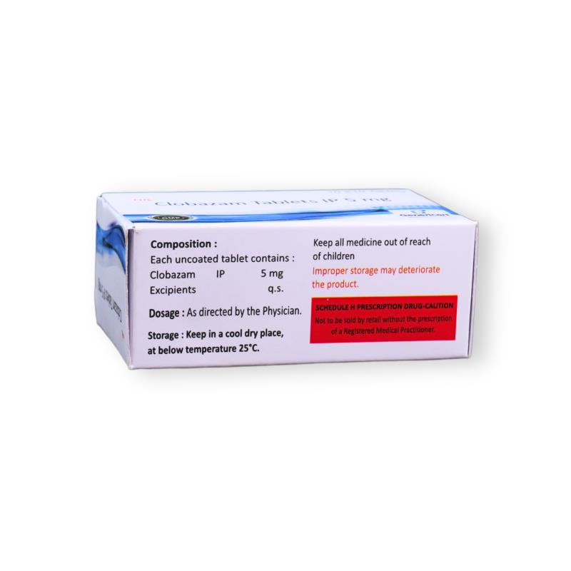 CLOBAZAM 5 MG - Genericart Products