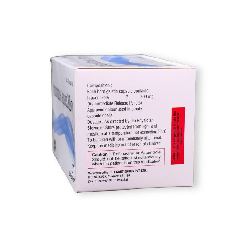 ITRACONAZOLE 200 MG - Genericart Products