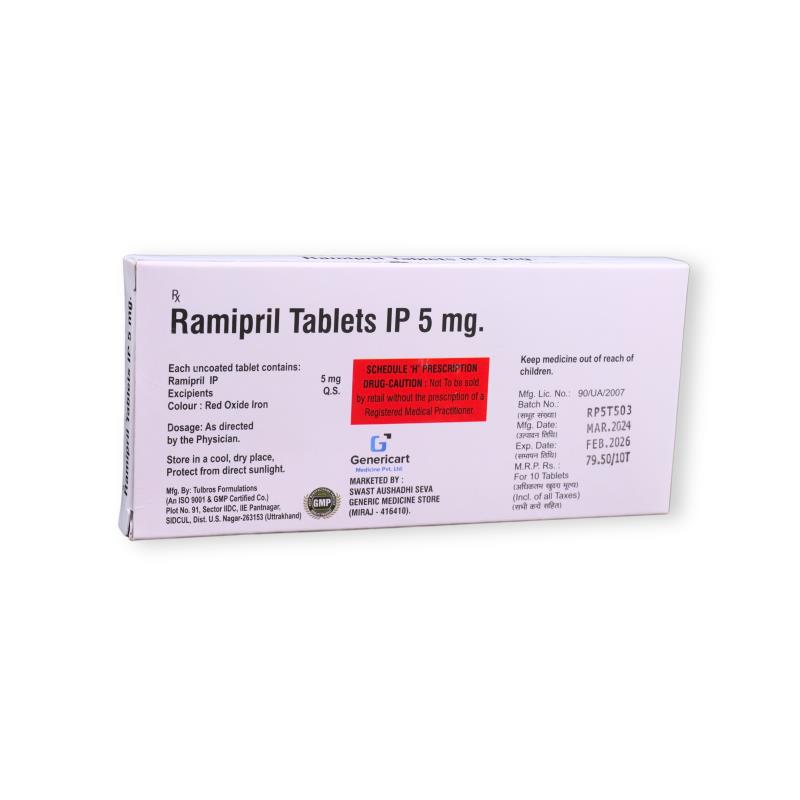 RAMIPRIL 5 MG - Genericart Products