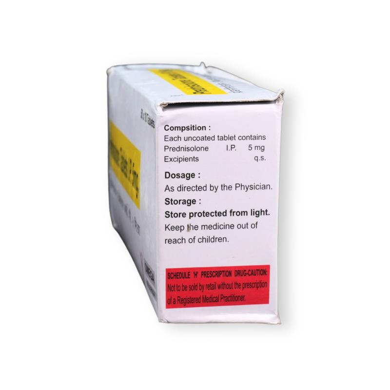 PREDNISOLONE 5 MG - Genericart Products