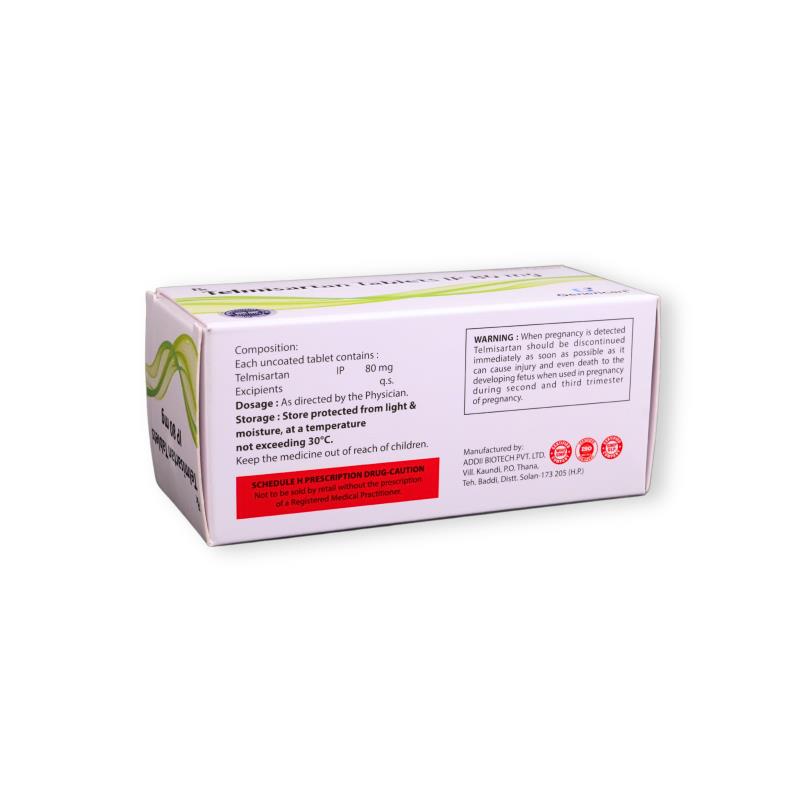 TELMISARTAN 80 MG - Genericart Products