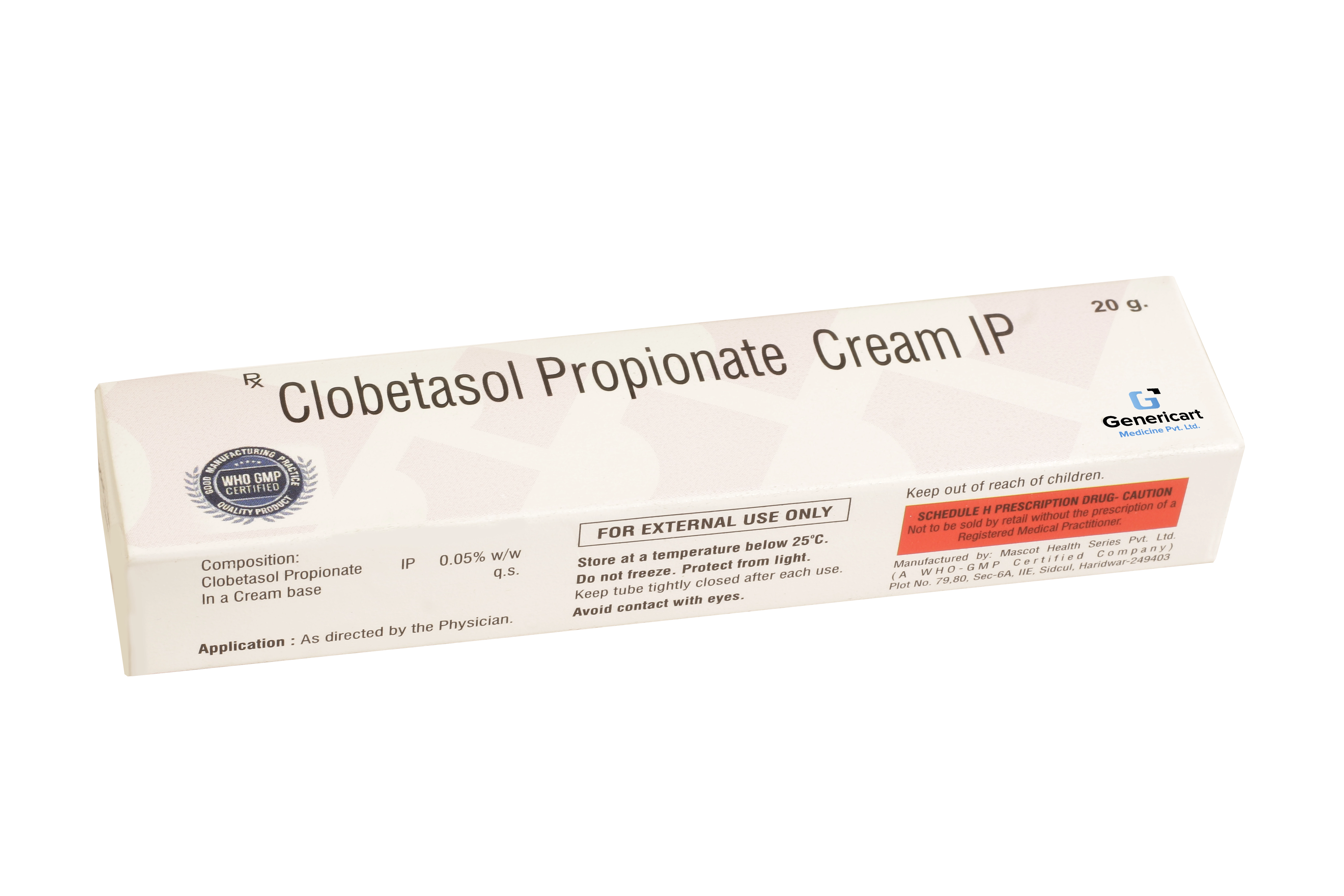 CLOBETASOL PROPIONATE 0.05% W/W - Genericart Products