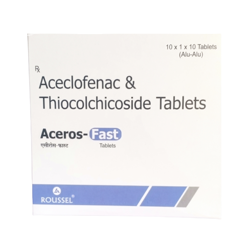 ACECLOFENAC 100 MG + THIOCOLCHICOSIDE  4 MG