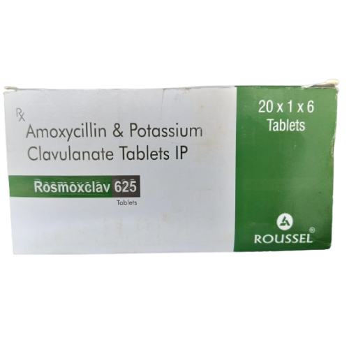 AMOXYCILLIN  500 MG + POTASSIUM CLAVULANATE 125 MG