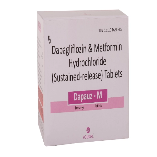 DAPAGLIFLOZIN 5 MG  + METFORMIN HYDROCHLORIDE 500 MG (SR)