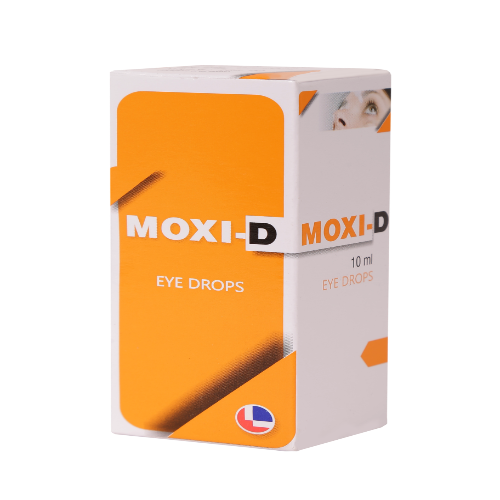 MOXIFLOXACIN 0.5% W/V + DEXAMETHASONE 0.05% W/V